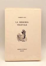 Umberto eco memoria usato  Trieste