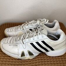 Tênis Adidas Adipower Barricade masculino tamanho 13 branco preto quadra de tênis comprar usado  Enviando para Brazil