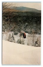 Cartão postal Indian Head Resort - Old Water Wheel, Franconia Notch Lincoln NH J8 comprar usado  Enviando para Brazil