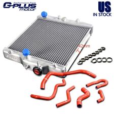 Ajuste para 92-00 Honda Civic D15/16 EG/EK radiador de alumínio + kit de mangueira de silicone comprar usado  Enviando para Brazil