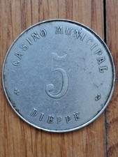 Jeton casino dieppe d'occasion  Paris XVIII