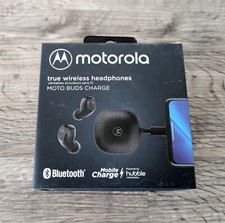 Fones de ouvido intra-auriculares verdadeiros sem fio Motorola MOTO BUDS CHARGE IPX5 comprar usado  Enviando para Brazil