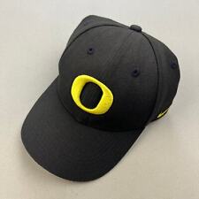 Boné Nike University Of Oregon Strapback preto logotipo Swoosh UO Ducks NCAA, usado comprar usado  Enviando para Brazil