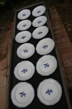 Lot assiettes fleur d'occasion  France