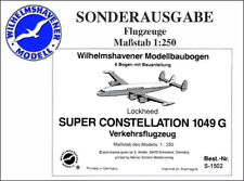 Usado, Wilhelmshavener Modellbaubogen SUPER CONSTELLATION "Sonderausgabe Maßstab 1:250" comprar usado Usado, Wilhelmshavener Modellbaubogen SUPER CONSTELLATION "Sonderausgabe Maßstab 1:250" comprar usado  Enviando para Brazil