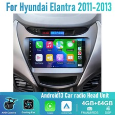 9" Wireless CarPlay Android Auto BT estéreo para rádio Hyundai Elantra 2011-2013, usado comprar usado  Enviando para Brazil