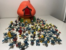 Schleich schlümpfe 80iger gebraucht kaufen  Bremen