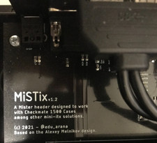 MiSTix - Placa Mini-ITX MiSTer para Checkmate A1500/Mini Case ou qualquer estojo ITX comprar usado  Enviando para Brazil