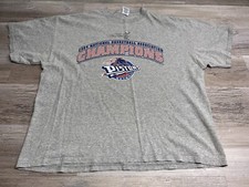 Camiseta Vintage 2004 Detroit Pistons Champions NBA Final Cinza Tamanho XL Basquete comprar usado  Enviando para Brazil