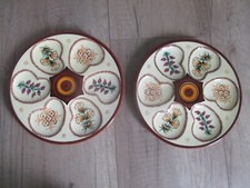 Assiettes huitres coquillages d'occasion  Nantes-