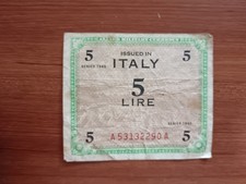 Allied military currency usato  Messina