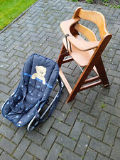 Babyschale wippe höhenverstel gebraucht kaufen  Burg Stargard