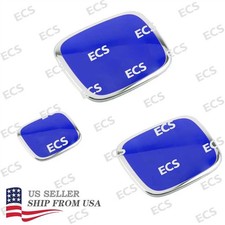 Emblema de direção traseira dianteira azul Ecs Racing 3 peças Accord Sedan 2018-2024, usado comprar usado  Enviando para Brazil