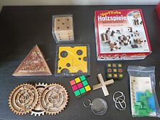 Holzkunst rätselspiele knobel gebraucht kaufen  Dresden