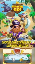Pirate GO! Bravo 🏴‍☠️ Epic Mythic Escolha Qualquer Adesivo ✅ Conjunto 1-21 ⭐ ENVIO RÁPIDO! comprar usado  Enviando para Brazil