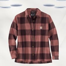 Usado, Camisa xadrez feminina Ex Carhartt robusta flexível caimento solto flanela marrom claro comprar usado Usado, Camisa xadrez feminina Ex Carhartt robusta flexível caimento solto flanela marrom claro comprar usado  Enviando para Brazil
