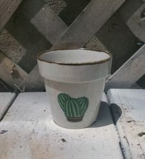 Vintage speckled flowerpot for sale  York