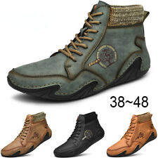 Sapatos de combate tático masculinos de couro genuíno botas de rastreamento militar ao ar livre trabalho comprar usado  Enviando para Brazil