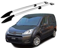 Usado, Barras laterais de trilhos de teto de alumínio prata para caber Citroen Berlingo (2008-18) comprar usado  Enviando para Brazil