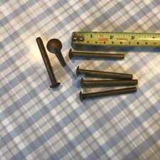 Vintage brass rivets for sale  BICESTER