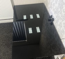 Black glass coffee for sale  BLACKBURN
