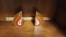 Vtg brown orange for sale  Sonoma