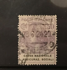 Regno italia 1924 usato  Roma