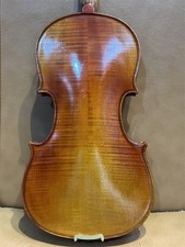 Violino profissional feito à mão tamanho 4/4 duas peças atrás com lindo + vídeo sonoro comprar usado  Enviando para Brazil