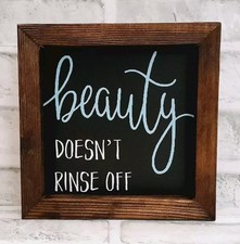 Motivational wooden sign for sale  Concord