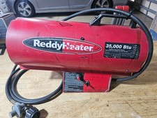 REDDYHEATER 35.000 BTU AQUECEDOR DE PROPANO PORTÁTIL AR FORÇADO LP com REGULADOR comprar usado  Enviando para Brazil