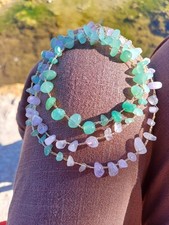 Collana uncinetto filo usato  Scandicci