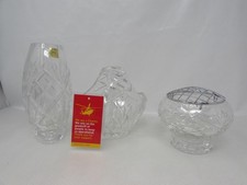 Cut crystal glass for sale  STEVENAGE