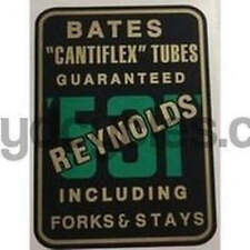 Reynolds 531 bates for sale  TENTERDEN