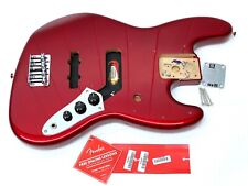 Guitarra Roja MIM Genuina Fender PLAYER SERIES Jazz J Bajo CUERPO DE ALISO CON HERRAJES, usado segunda mano  Embacar hacia Argentina