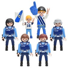 Playmobil City Action Polizei Polizist Beamte Einsatztrupp Stadion 6 Figuren comprar usado  Enviando para Brazil