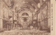 AK (L891) Valetta StJohns Cathedral wnętrze 1914 na sprzedaż  Wysyłka do Poland