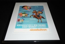 Usado, Nickelodeon 2010 Moldura 11x14 ORIGINAL Vintage Publicidade Bubble Guppies Dora comprar usado  Enviando para Brazil