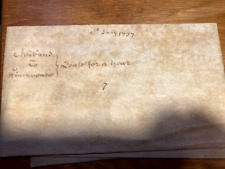 1737 vellum document for sale  BLANDFORD FORUM
