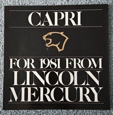 1981 mercury capri for sale  Northampton