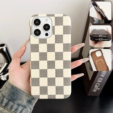 Usado, Capa telefone luxo padrão clássico à prova de choque para iPhone 16 Pro Max 15 14 Plus 13 comprar usado  Enviando para Brazil