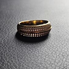 Bague bandes diamants d'occasion  Toulouse-