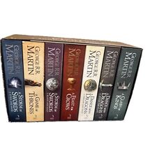 Usado, Conjunto de 7 livros caixa As Crônicas de Gelo e Fogo George R.R. Livros de Game of Thrones de Martin comprar usado  Enviando para Brazil
