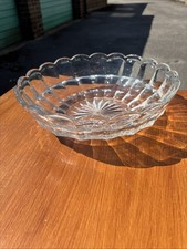 cut glass fruit bowl for sale  ENFIELD