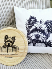 Yorkshire terrier cushion for sale Yorkshire terrier cushion for sale  SPALDING