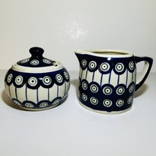 Vintage boleslawiec sugar for sale  NEWMARKET