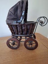 Vintage wooden pram. for sale  KING'S LYNN