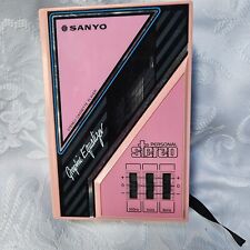 Vintage sanyo pink for sale  WIMBORNE