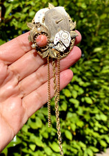 Steampunk vintage brooch for sale  Monroe Township