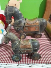 Antico cavallo legno usato  Torino