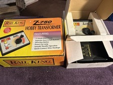 MTH Rail King Real Trax Hobby Transformador Controlador Z-750 75 Watt Conjunto de Fio Caixa comprar usado  Enviando para Brazil